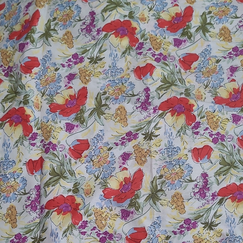 Floral Patterned Fabric